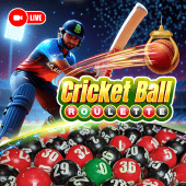 Cricket Ball Roulette sports-themed wheel cover art