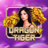 Dragon Tiger live duel table cover art