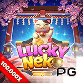 Lucky Neko cat fortune slot cover art